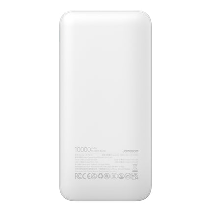 JOYROOM Powerbank JR-PBF12 10000mAh 2.4A 2x USB-A 1x USB-C - white – image 3