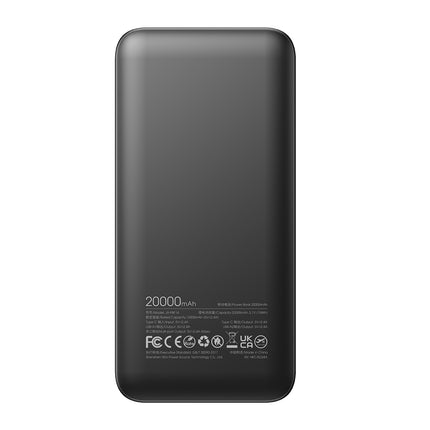 JOYROOM Powerbank JR-PBF14 20000mAh 2.4A 2x USB-A 1x USB-C - black – image 2