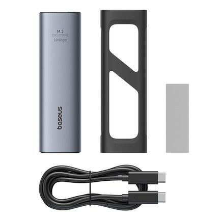 BASEUS FlyJoy M.2 NVMe 10 Gb/s UASP TRIM SSD drive bay up to 8 TB - gray – image 6