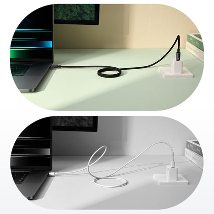 BASEUS Tungsten Gold cable with magnetic organizer USB-C 100W 1m - black – image 6