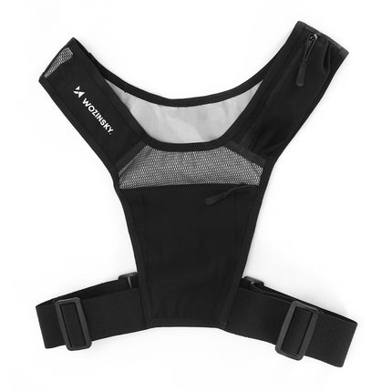 WOZINSKY Reflective running vest with pockets - black – image 11