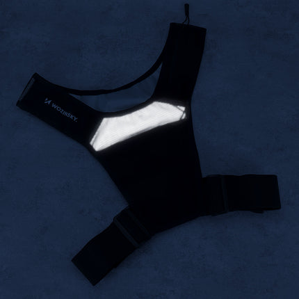 WOZINSKY Reflective running vest with pockets - black – image 5