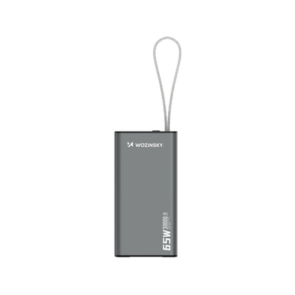 WOZINSKY Powerbank K65+ 65W 30000mAh 2x USB-C 1x USB-A 65W - black – image 2
