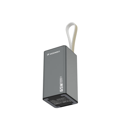 WOZINSKY Powerbank K65+ 65W 30000mAh 2x USB-C 1x USB-A 65W - black – image 4