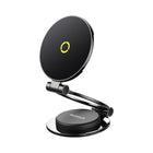 BASEUS MagPro II car phone holder with MagSafe for dashboard - black