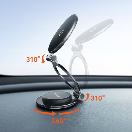 BASEUS MagPro II car phone holder with MagSafe for dashboard - black – image 9