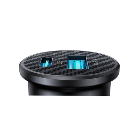 JOYROOM Mini 15W USB-A USB-C car charger - black – image 4