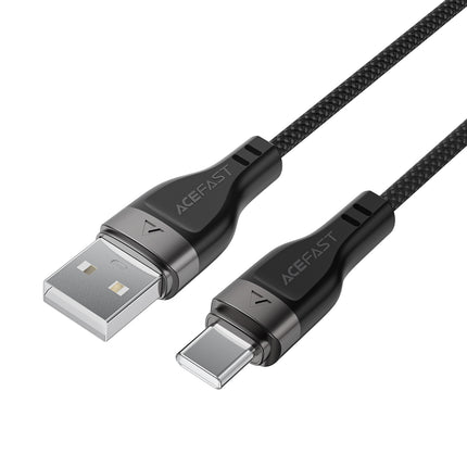 ACEFAST USB-A - USB-C 3A cable with magnetic organizer 1.2m - black – image 3