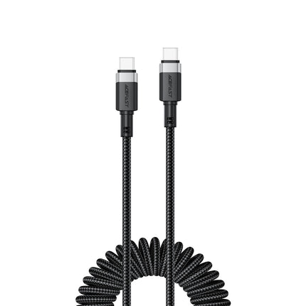 ACEFAST Spiral cable USB-A - USB-C 480Mb/s 3A 1.2m - black – image 8