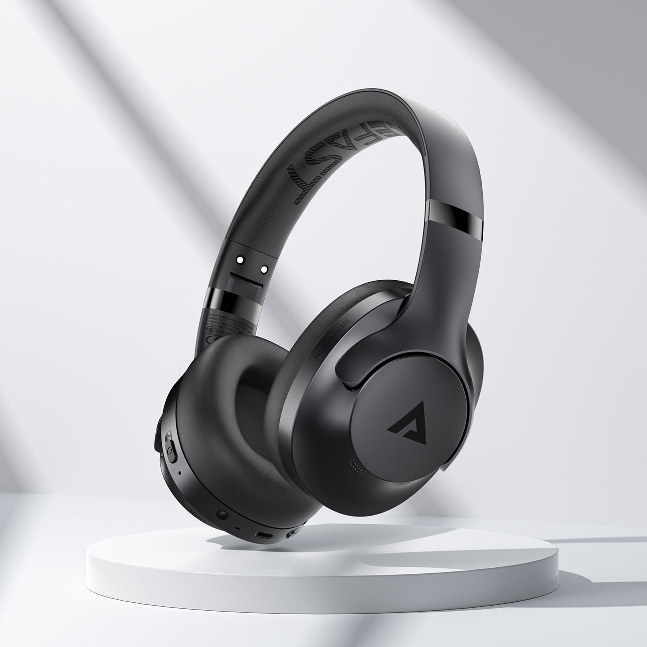 ACEFAST H4 ANC wireless Bluetooth 5.3 IPX4 over-ear headphones - black – image 4