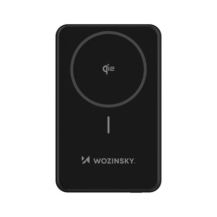 WOZINSKY Qi2 10000mAh Magnetic Powerbank with USB-A USB-C Stand 22.5W PD - Black – image 10