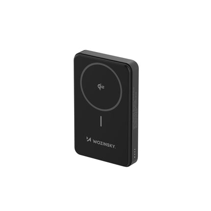 WOZINSKY Qi2 10000mAh Magnetic Powerbank with USB-A USB-C Stand 22.5W PD - Black – image 2