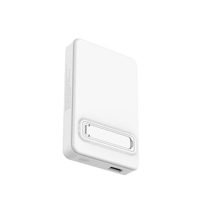 WOZINSKY Qi2 10000mAh Magnetic Powerbank with USB-A USB-C Stand 22.5W PD - White – image 9