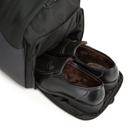 WOZINSKY Premium travel bag for suit and shoes with a pocket for wet items, 50l - black – image 4