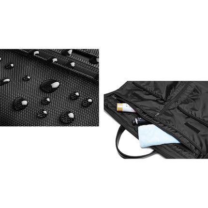 WOZINSKY Premium travel bag for suit and shoes with a pocket for wet items, 50l - black – image 8