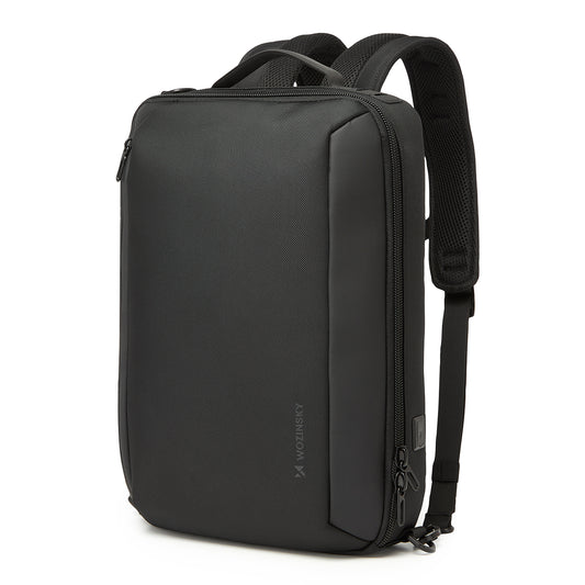 WOZINSKY Premium backpack bag for 15.6'' laptop with USB strap 42x8x28cm - black