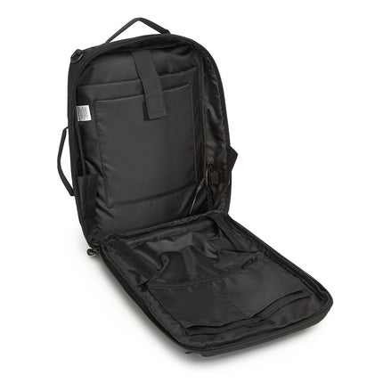 WOZINSKY Premium backpack bag for 15.6'' laptop with USB strap 42x8x28cm - black – image 4