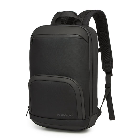 WOZINSKY Premium backpack for a 15.6'' laptop, waterproof, 42x11x30 cm - black