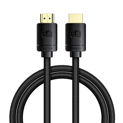 BASEUS HDMI High Definition Series 8K video cable 1m - black