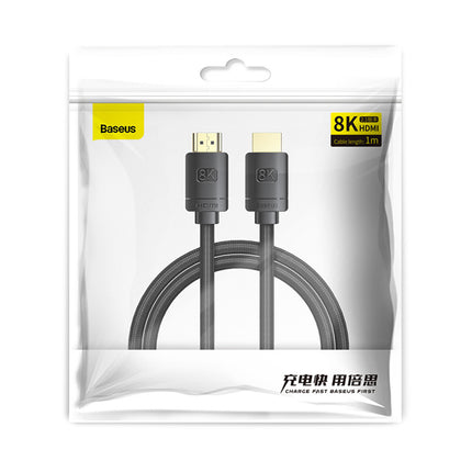 BASEUS HDMI High Definition Series 8K video cable 1m - black – image 9