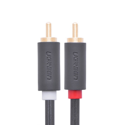 UGREEN Audio cable 2RCA (male) - 2RCA (male) 2m - gray – image 2