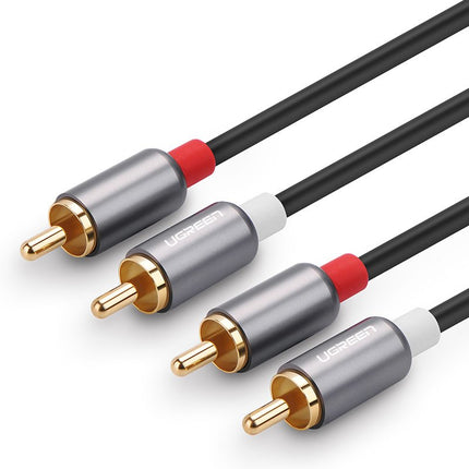 UGREEN Audio cable 2RCA (male) - 2RCA (male) 2m - gray – image 8