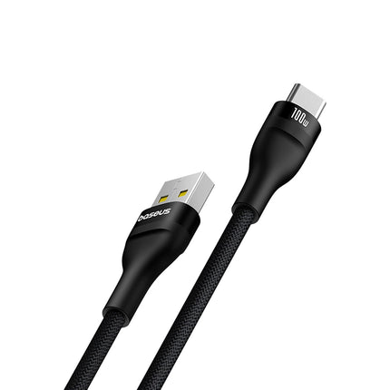 BASEUS Durable Flash 2 USB-A - USB-C cable 100W 1m - black – image 2