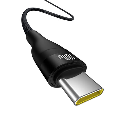 BASEUS Durable Flash 2 USB-A - USB-C cable 100W 1m - black – image 4
