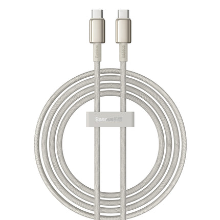 BASEUS Tungsten Gold USB-C cable 100W 2m - gold