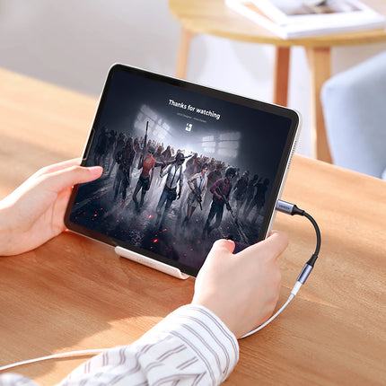 UGREEN Headphone adapter mini jack 3.5 mm (female) - USB-C (male) 10 cm - gray – image 5