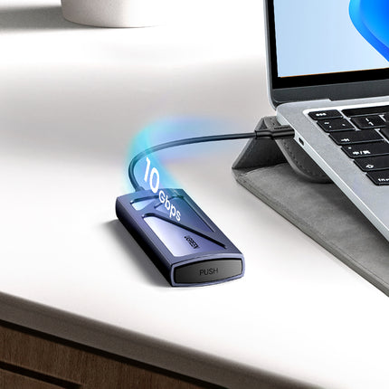UGREEN M.2 NVMe 10Gbps drive bay housing + USB-C - USB-A / USB-C - USB-C cable - black – image 4