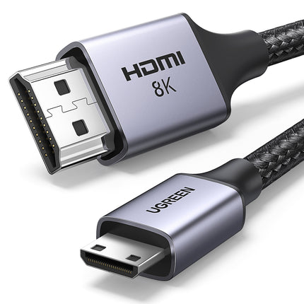 UGREEN Mini HDMI - HDMI 2.1 8K cable 1m - gray