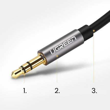 UGREEN AUX audio cable mini jack 3.5mm 3m - black – image 6