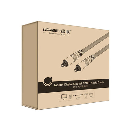 UGREEN Toslink SPDIF optical fiber audio cable 1m - gray – image 6