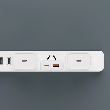 DUDAO GaN 30W USB-A - USB-C wall charger with USB-C cable - white – image 7