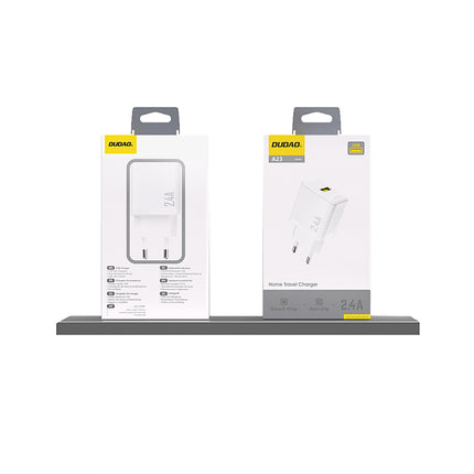DUDAO 2.4A USB-A wall charger - white – image 4