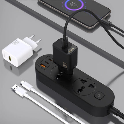 DUDAO GaN 25W USB-A wall charger - black – image 3