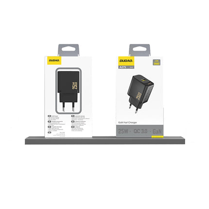 DUDAO GaN 25W USB-A wall charger - black – image 4