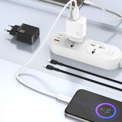 DUDAO GaN 25W USB-A wall charger - black – image 6