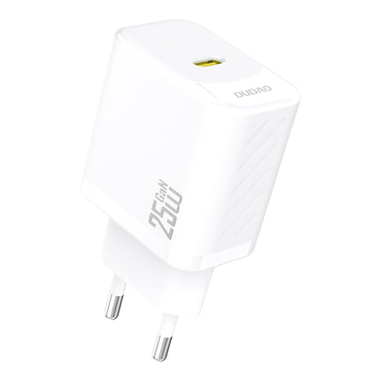 DUDAO 25W GaN USB-C wall charger - white