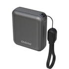 DUDAO Powerbank K22+ 10000mAh with 22.5W USB-C cable pendant - gray