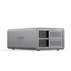 ORICO 9828RU3 disk array with RAID controller for 2 2.5'' / 3.5'' SATA HDD / SSD drives - gray