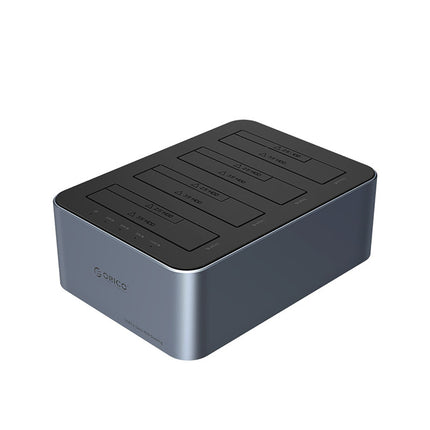 ORICO 6646C3-C docking station with offline cloning for 4 2.5'' / 3.5'' SATA HDD / SSD drives - gray