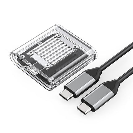 ORICO Pocket housing for TC20-M2-10G M.2 NVME USB-C drive - transparent