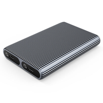 ORICO Pocket case AM2C3-2N for two M.2 NVME USB-C 10Gb/s drives - gray