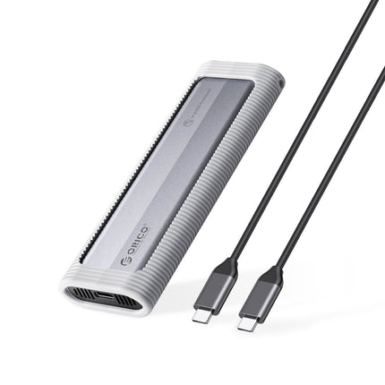 ORICO Pocket housing for AXM2F M.2 SATA SSD USB-C drive - gray