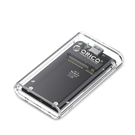 ORICO Pocket housing for TC10-MS MSATA USB-C 5Gb/s drive - transparent