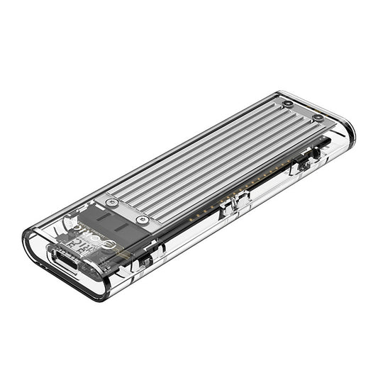 ORICO Pocket enclosure for TCM2-C3 M.2 NVME drive for USB-C 10Gb/s - gray-transparent