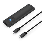 ORICO Pocket case for PWM2 M.2 NGFF SATA USB-C 5Gb/s disk - black