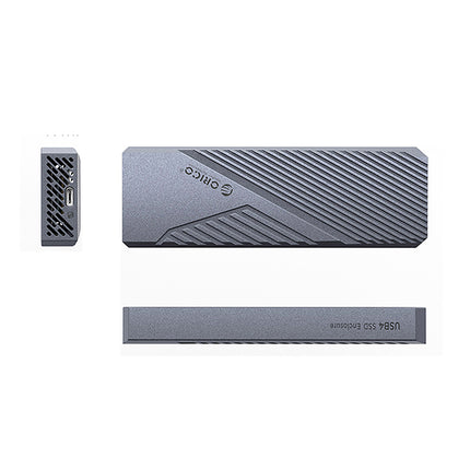 ORICO CNM2-G20 M.2 NVME USB-C 20Gb/s disk drive pocket - gray – image 2